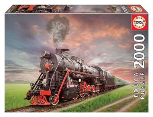Educa Puzzle 2000 El Lokomotywa Parowa