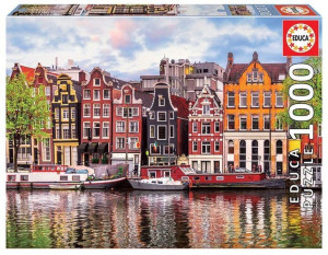 Educa Puzzle 1000 El Tańczące Domy Amsterdam