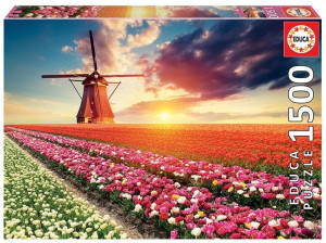 Educa Puzzle 1500 El Tulipany Krajobraz