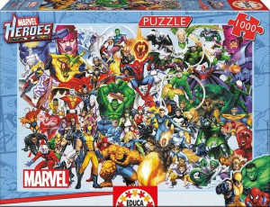 Educa Puzzle 1000 El Losy Bohaterów Marvel
