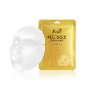 Real Gold Serum Mask maska w płachcie z drobinkami złota 38ml