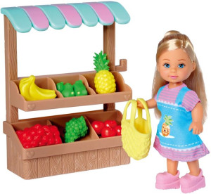 Evi Love - Lalka Z Koszyczkiem - Targ Żywności - 573-3563