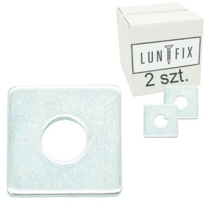 Podkładka kwadratowa M20 60x60mm ocynkowane DIN436 LUN FIX 2szt