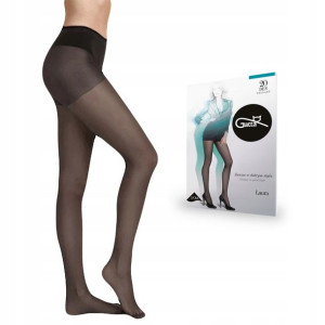 Rajstopy Gatta Laura 20 den lycra, Nero 5-XL