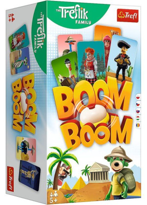 Trefl Gra Boom Boom Rodzina Treflików