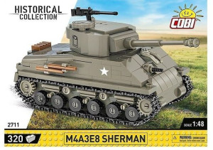 Cobi 2711 Wwii Czołg Sherman M4a3e8