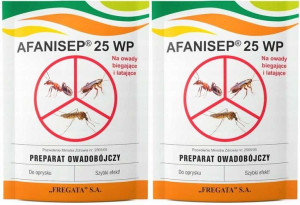 2x Afanisep Permetryna Oprysk Muchy Kleszcze Komary