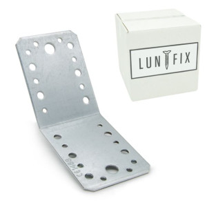Kątownik równoramienny 90x90x65 łącznik 135° LUN FIX KLR3