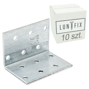 Kątownik montażowy 40x40x60x2 mm łącznik LUN FIX 10szt KM2