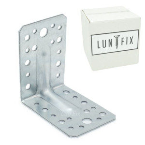 Kątownik ciesielski 90x90x65 montażowy LUN FIX 1szt
