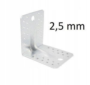Kątownik ciesielski 105x105x90 montażowy LUN FIX 10szt