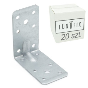 Kątownik ciesielski 70x70x40 montażowy LUN FIX 20szt KPL10