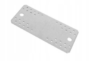 Łącznik płaski 205x90 płytka perforowana LUN FIX 1szt LP7