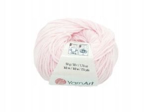 Yarn Art Jeans Jasny Róż 74
