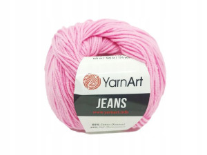 Yarn Art Jeans Różowy 20