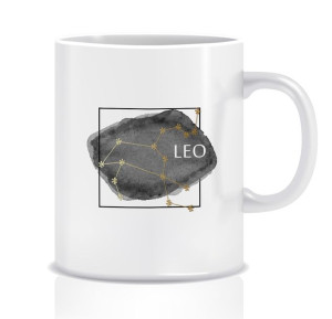 Kubek z grafiką astrologia (znak zodiaku lew leo)