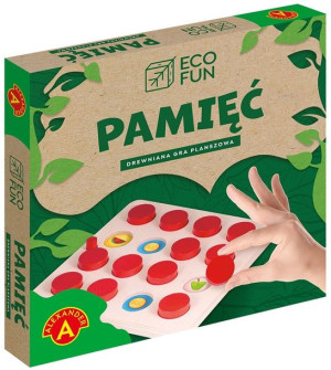 Alexander Drewniana Gra Planszowa Eco Fun Pamięć