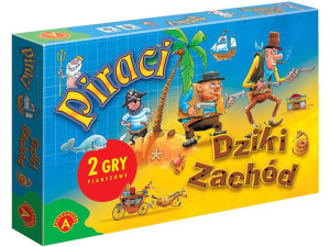 Alexander Gra Planszowa Piraci Dziki Zachód