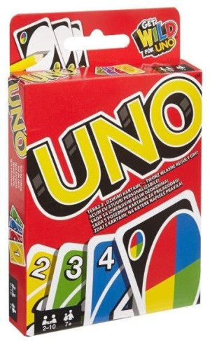 Mattel Gra Karciana Dla Dzieci Uno
