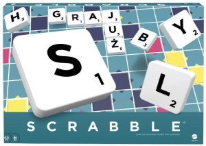 Mattel Gra Scrabble Oryginał Polska Wersja