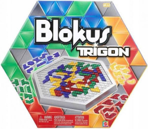 Mattel Gra Planszowa Konstrukcyjna Blokus Trigon