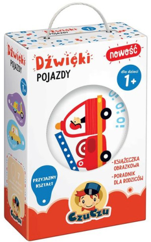 Czuczu Książeczka Obrazkowa Dźwięki Pojazdy 1+
