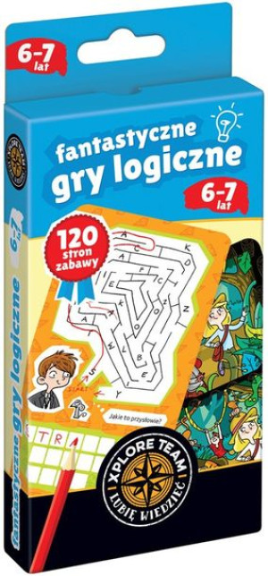 Czuczu Xplore Fantastyczne Gry Logiczne 6-7 Lat