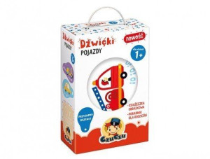 Czuczu Książeczka Obrazkowa Dźwięki Pojazdy 1+