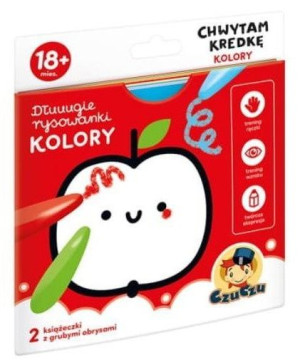 Czuczu Dłuuugie Rysowanie Chwytam Kredkę Kolory