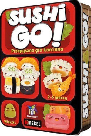 Rebel Przepyszna Gra Karciana Sushi Go!