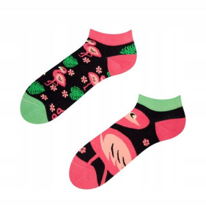 Wesołe Skarpetki Stopki 43-46 Flamingi Skarpety Lo