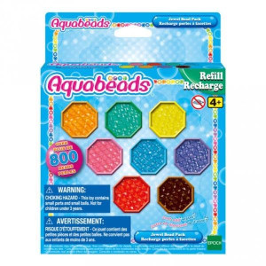 Aquabeads - Zestaw Uzupełniający Klejnociki - 800x Koraliki - 31520