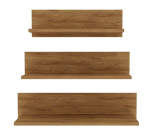 Półka Wisząca Ścienna Dąb Lancelot 60/70/80cm