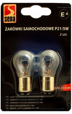 Żarówki P21/5w 12v 21/5w 2 Sztuki Światła Stop Poz