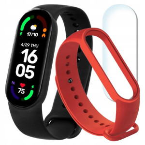 XIAOMI Mi Band 6 NFC + Opaska PASEK zamienny KOLOR
