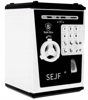 Skarbonka Sejf Bankomat Elektroniczny Na Pin
