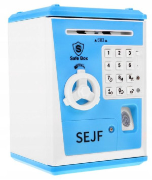 Skarbonka Sejf Bankomat Elektroniczny Na Pin