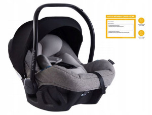 Fotelik Avionaut Pixel Pro 0-13kg Adac Kol. Grey