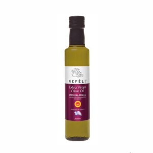 Grecka oliwa z oliwek extra vergine Kalamata PDO 0,25 l Nefeli