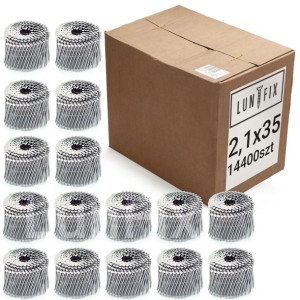 Gwoździe do gwoździarki na drucie 2,1x35 14400szt