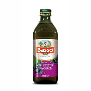 Olej z pestek winogron 0,5 l Basso