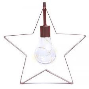Dekoracyjna lampka LED PRINCE w kształcie gwiazdki  DecoKing 947064