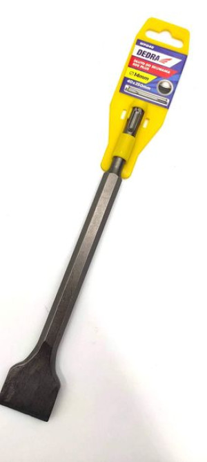Dłuto do skuwania wygięte SDS PLUS 40x14x250