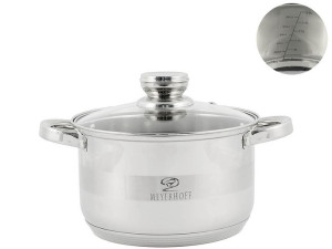 Garnek Z Pokrywką Meyerhoff Indukcja 18 Cm 2 L