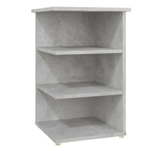 Szafka boczna, szarość betonu, 35x35x55 cm, płyta wiórowa
