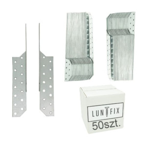 Łącznik ciesielski 325x210 mm krokwiowy L+P LUN FIX 50szt