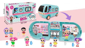 LoL Glamper Kamper Autobus Surprise 2W1 L.O.L