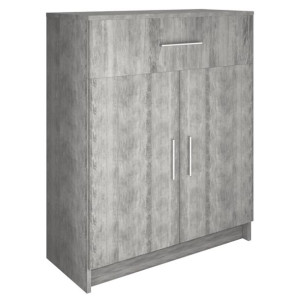 Szafka, 71x35x88 cm, szarość betonu