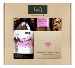 Zestaw Kicia Magnolia Żel 500ml+maslo Do Ciała 200ml+świeca 150 Ml