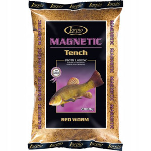 Zanęta Lorpio Magnetic Tench Lin Red Worm 2000g